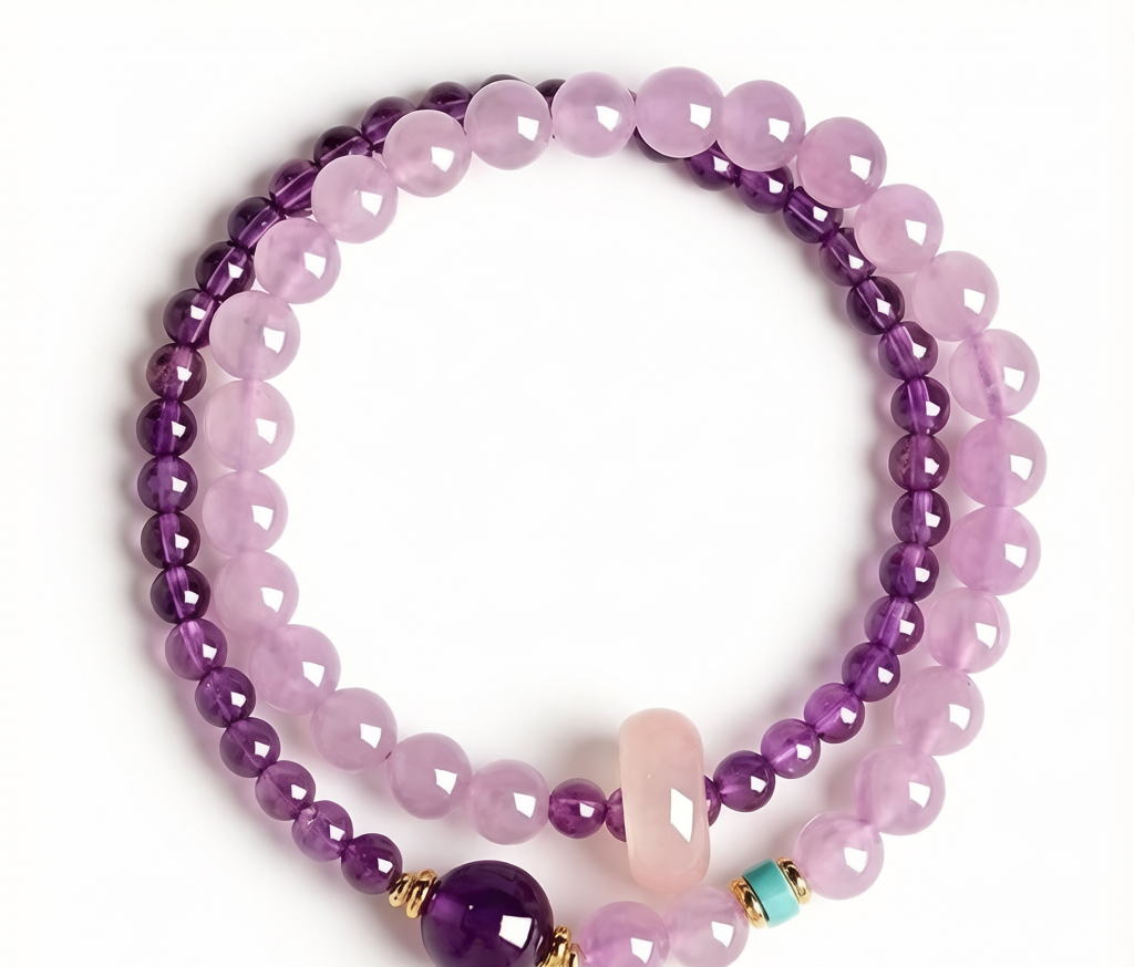 01_hero 紫晶双层成功手链 - Purple Double-Layer Success Bracelet - 01 hero