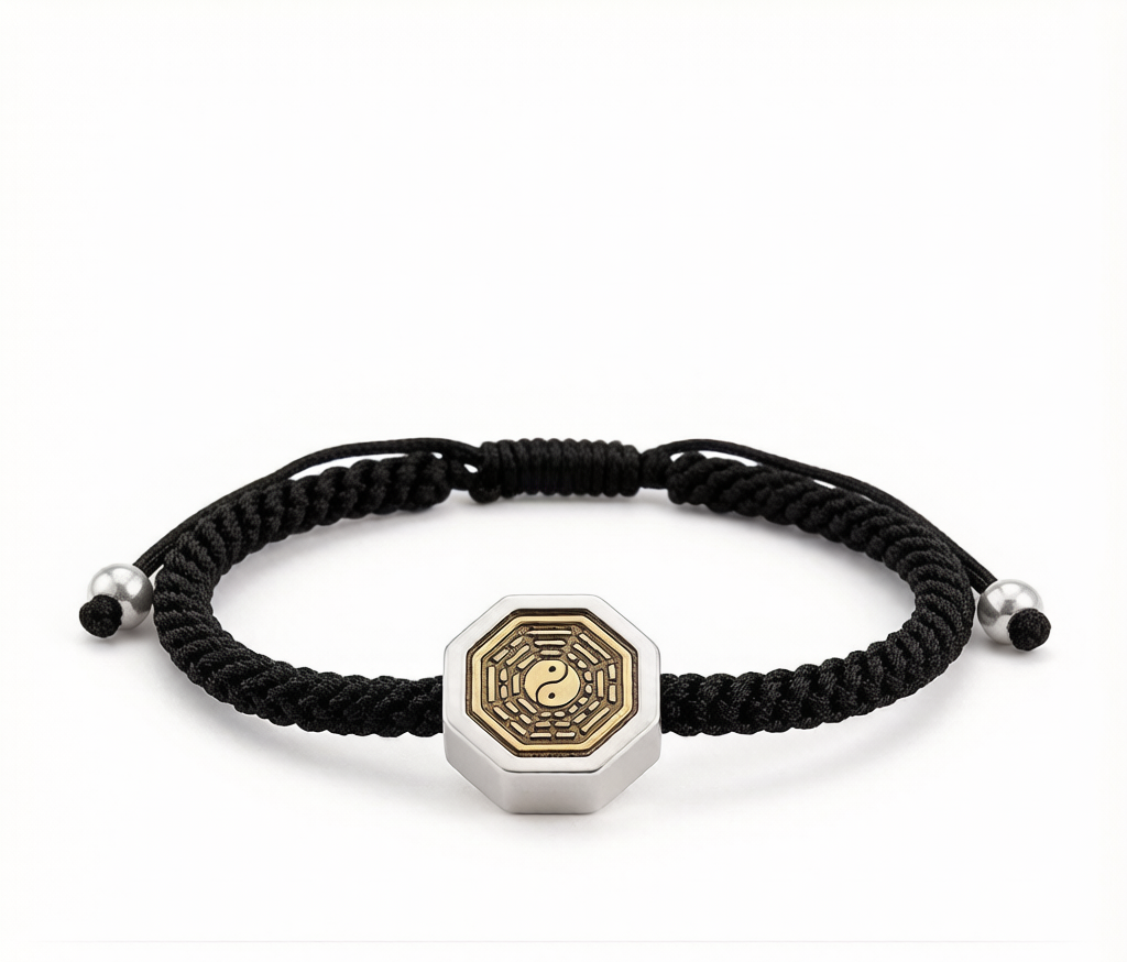01_hero 道教太极八卦护身手绳(款式4)- Taoist Taiji-Bagua Protective Cord Style 4 - 01 hero